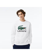 LACOSTE Felpa Uomo SH1281 001 Bianco - Stilato