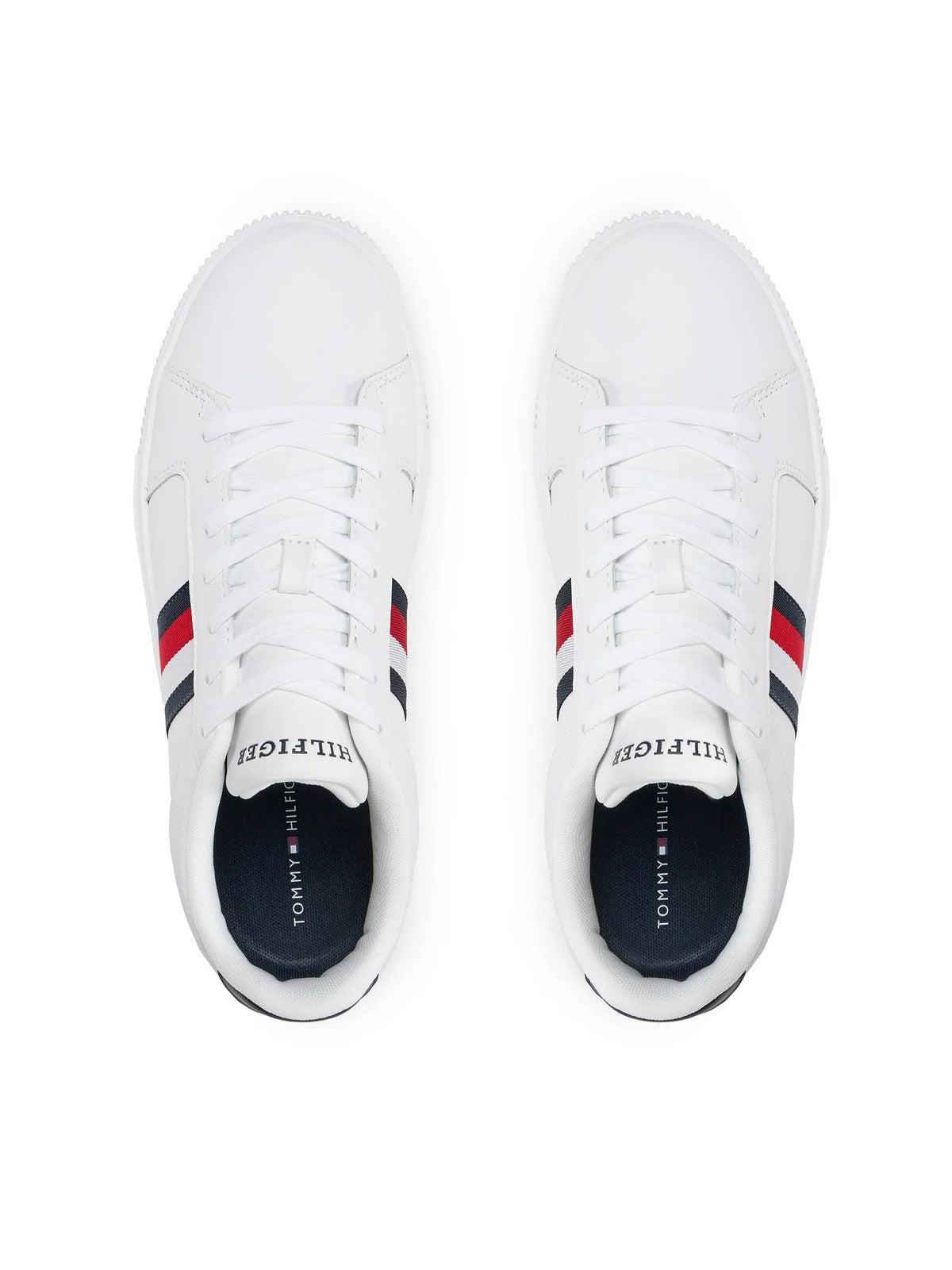 TOMMY HILFIGER Sneaker Uomo FM0FM04895 YBS Bianco - Stilato