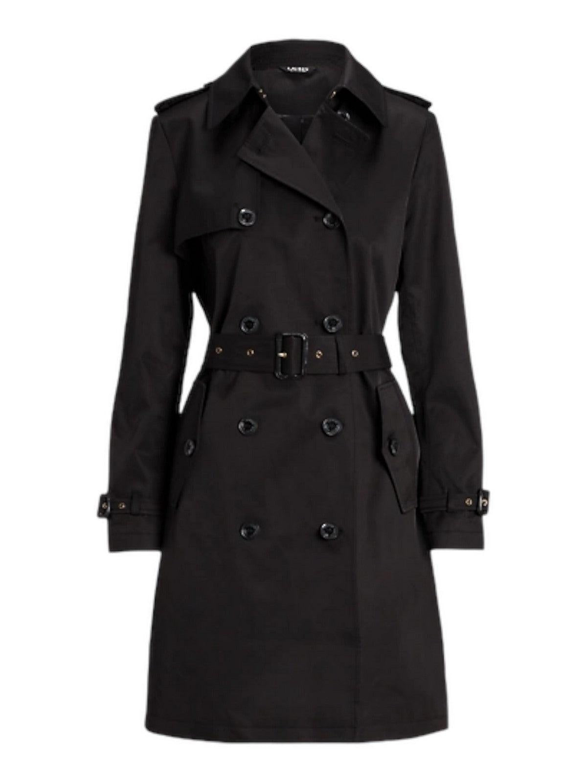 LAUREN RALPH LAUREN Trench Donna 297936856 001 Nero - Stilato