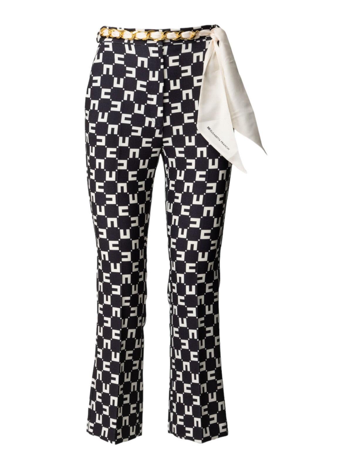 ELISABETTA FRANCHI Pantalone Donna PAS1641E2 685 Nero - Stilato