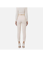 ELISABETTA FRANCHI Pantalone Donna PAT1441E2 193 Avorio - Stilato