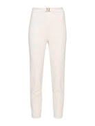 ELISABETTA FRANCHI Pantalone Donna PAT1441E2 193 Avorio - Stilato