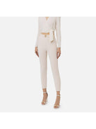 ELISABETTA FRANCHI Pantalone Donna PAT1441E2 193 Avorio - Stilato