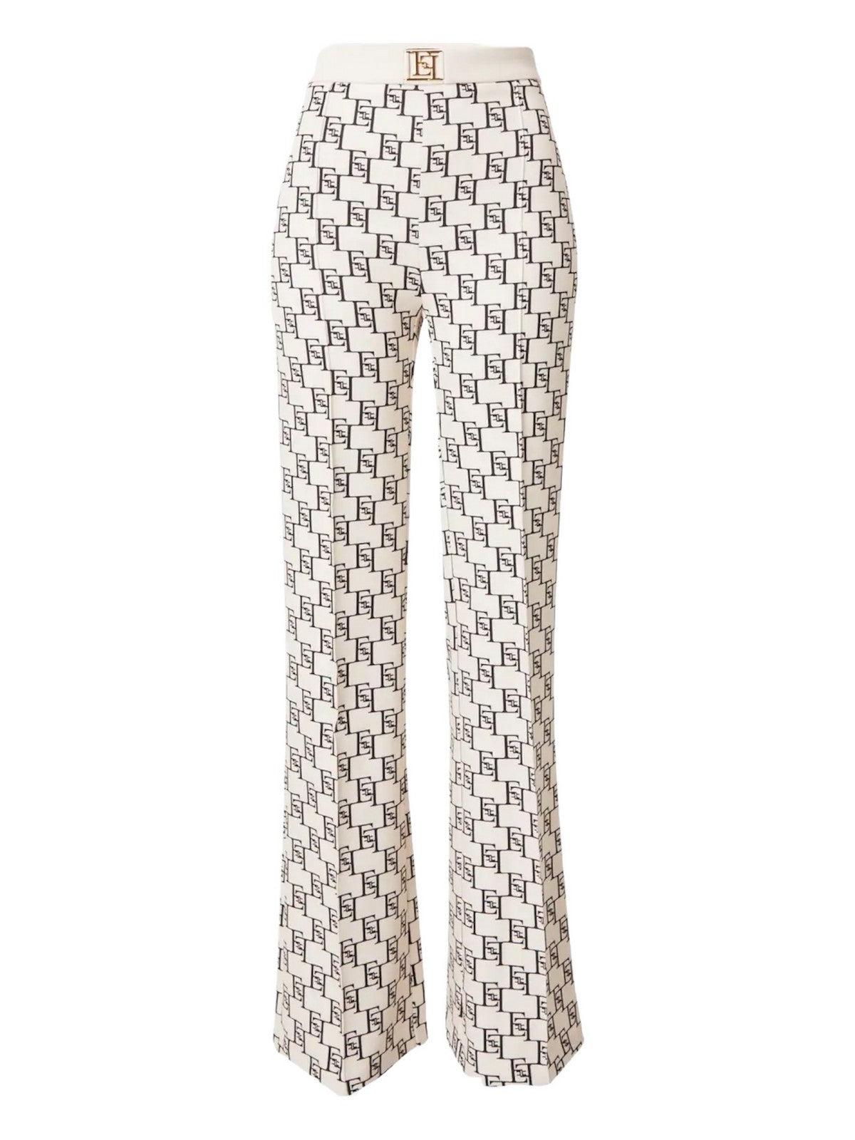 ELISABETTA FRANCHI Pantalone Donna PAS1541E2 E84 Avorio - Stilato