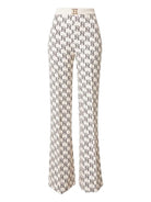 ELISABETTA FRANCHI Pantalone Donna PAS1541E2 E84 Avorio - Stilato