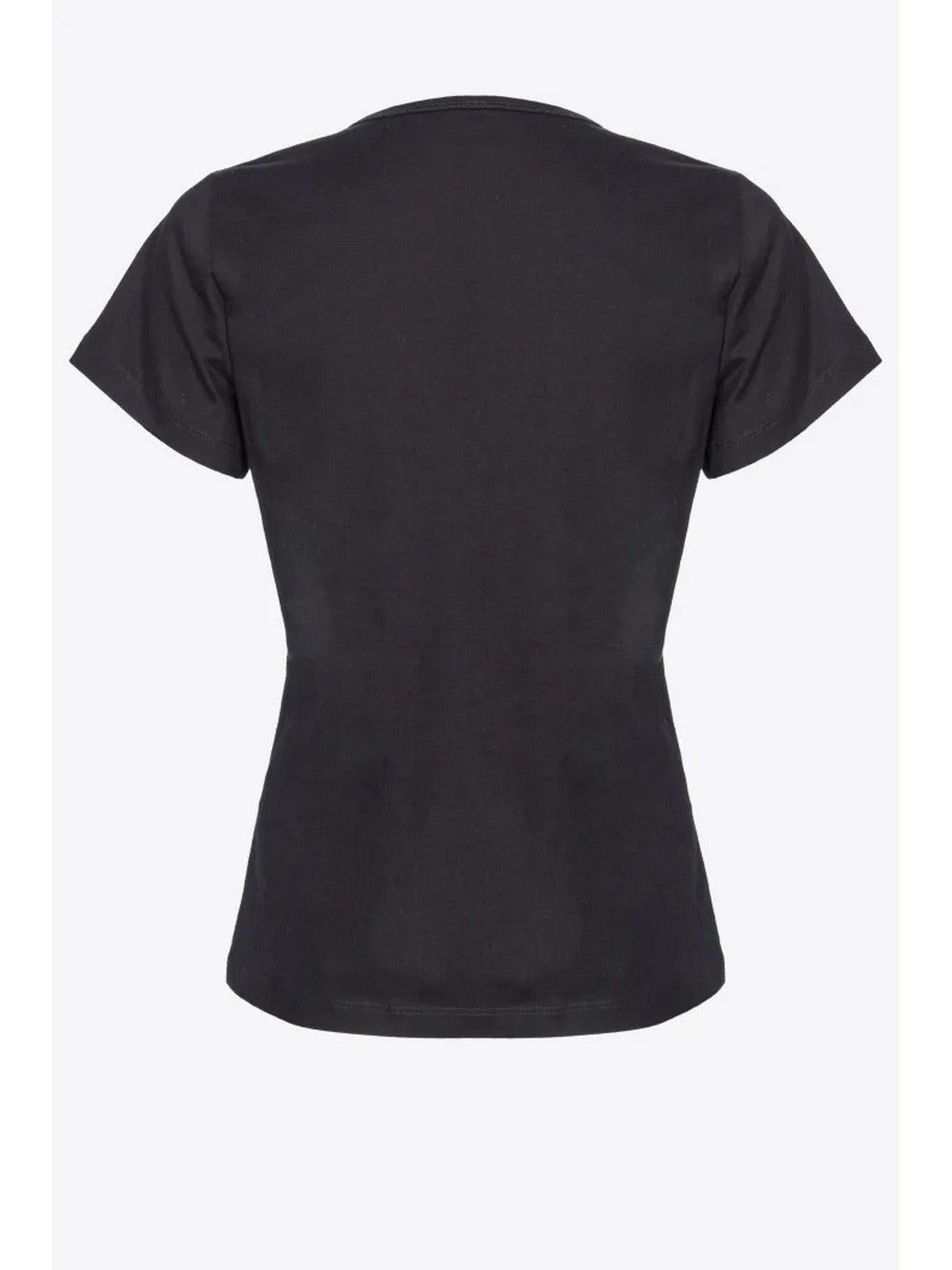 PINKO T-Shirt e Polo Donna Turbato 100372-A1R7 Z99 Nero - Stilato