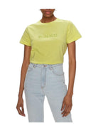 PINKO T-Shirt e Polo Donna Start 101752-A1NW H23 Giallo - Stilato