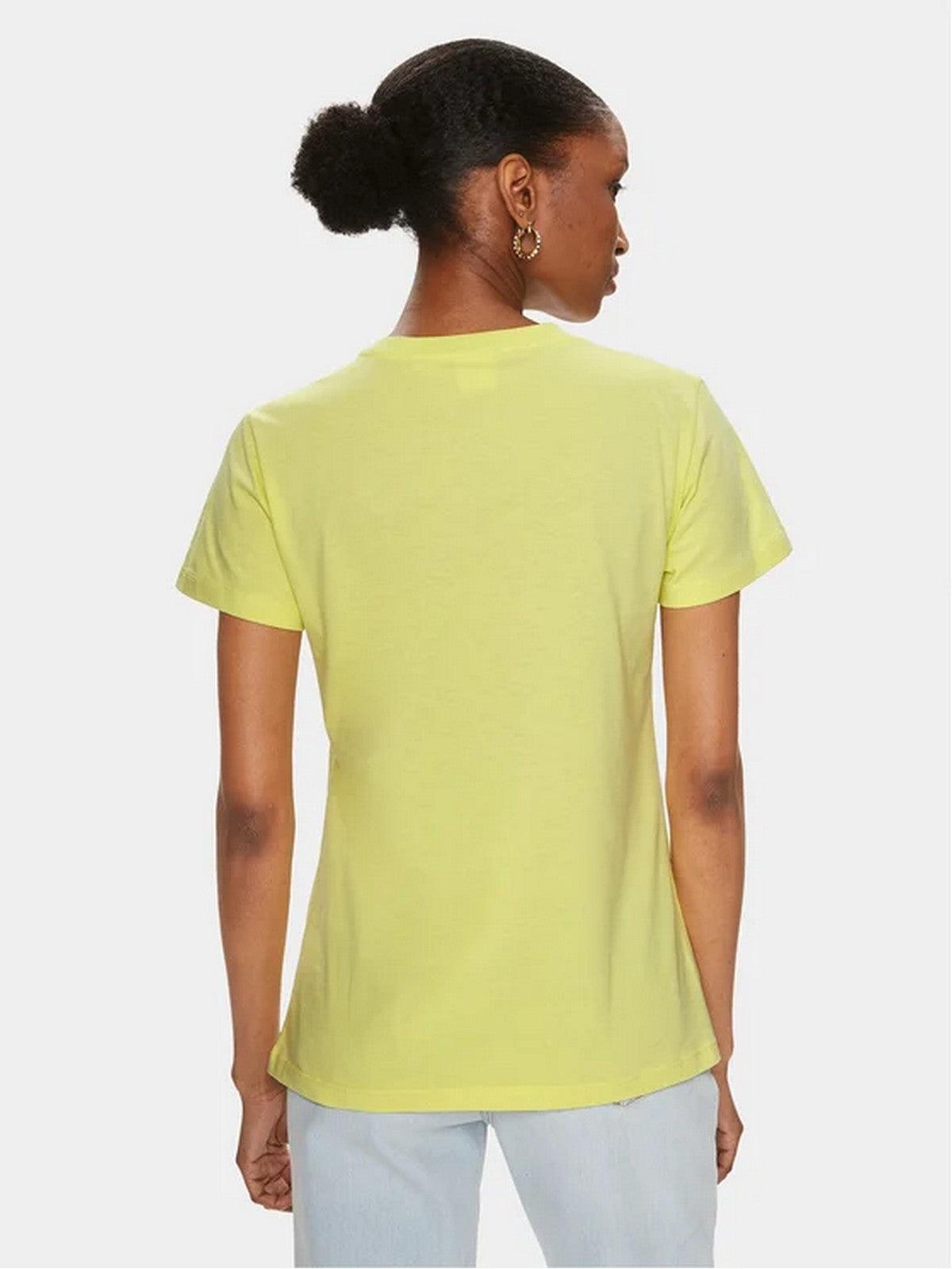 PINKO T-Shirt e Polo Donna Start 101752-A1NW H23 Giallo - Stilato