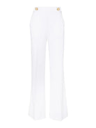 PINKO Pantalone Donna Sbozzare 100055-A14I Z15 Bianco - Stilato