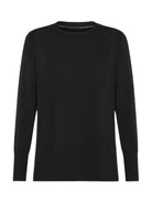 RRD Maglione Donna MAXELL COTTON ROUND WOM KNIT W24625 10 Nero - Stilato