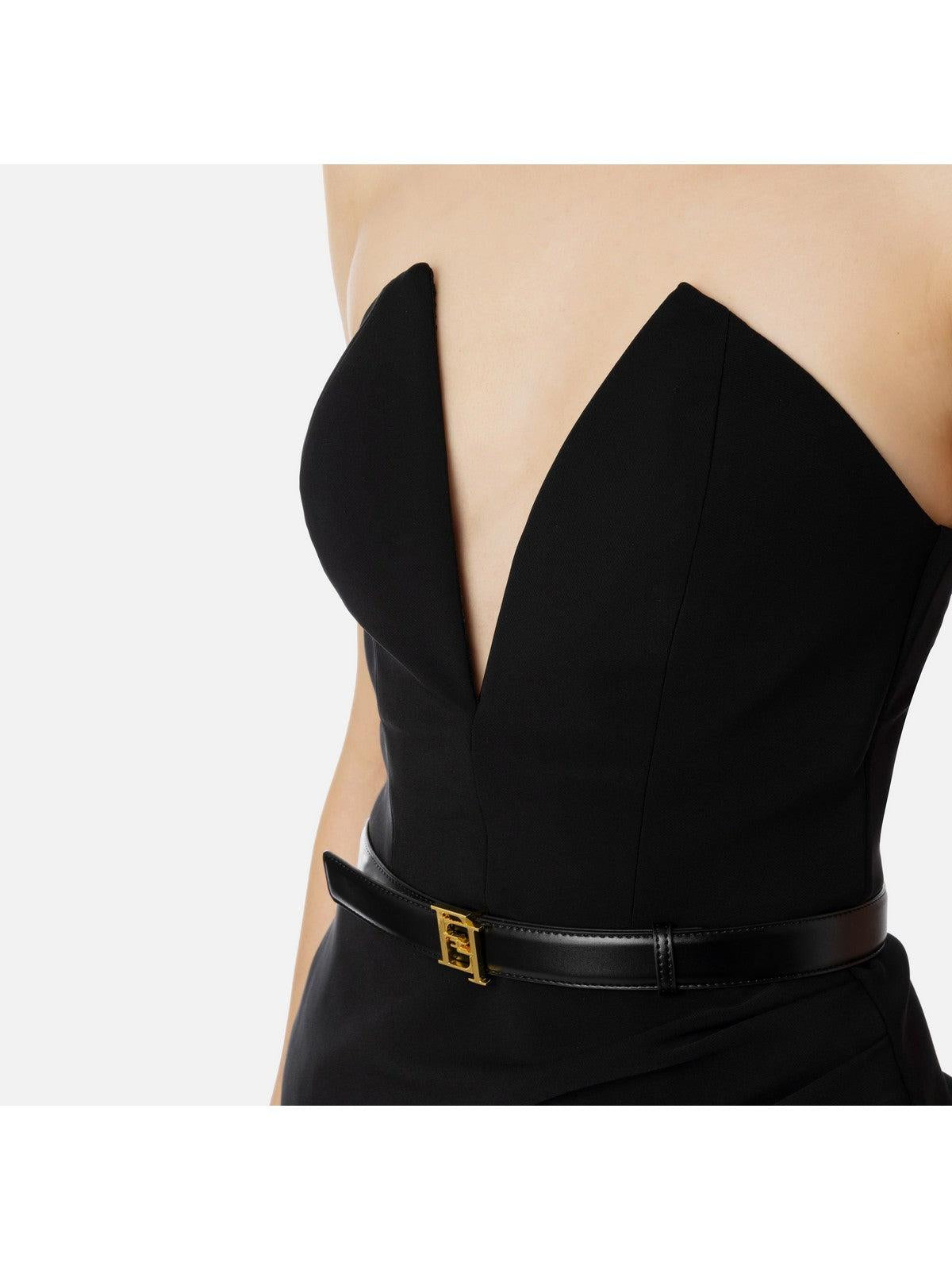 ELISABETTA FRANCHI Abito Donna AB64842E2 110 Nero - Stilato