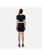 ELISABETTA FRANCHI Abito Donna AM81B42E2 110 Nero - Stilato