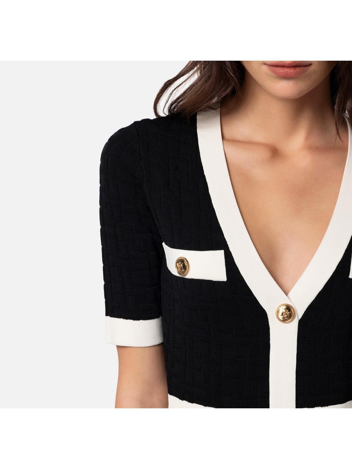 ELISABETTA FRANCHI Abito Donna AM81B42E2 110 Nero - Stilato