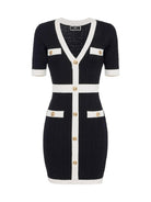 ELISABETTA FRANCHI Abito Donna AM81B42E2 110 Nero - Stilato