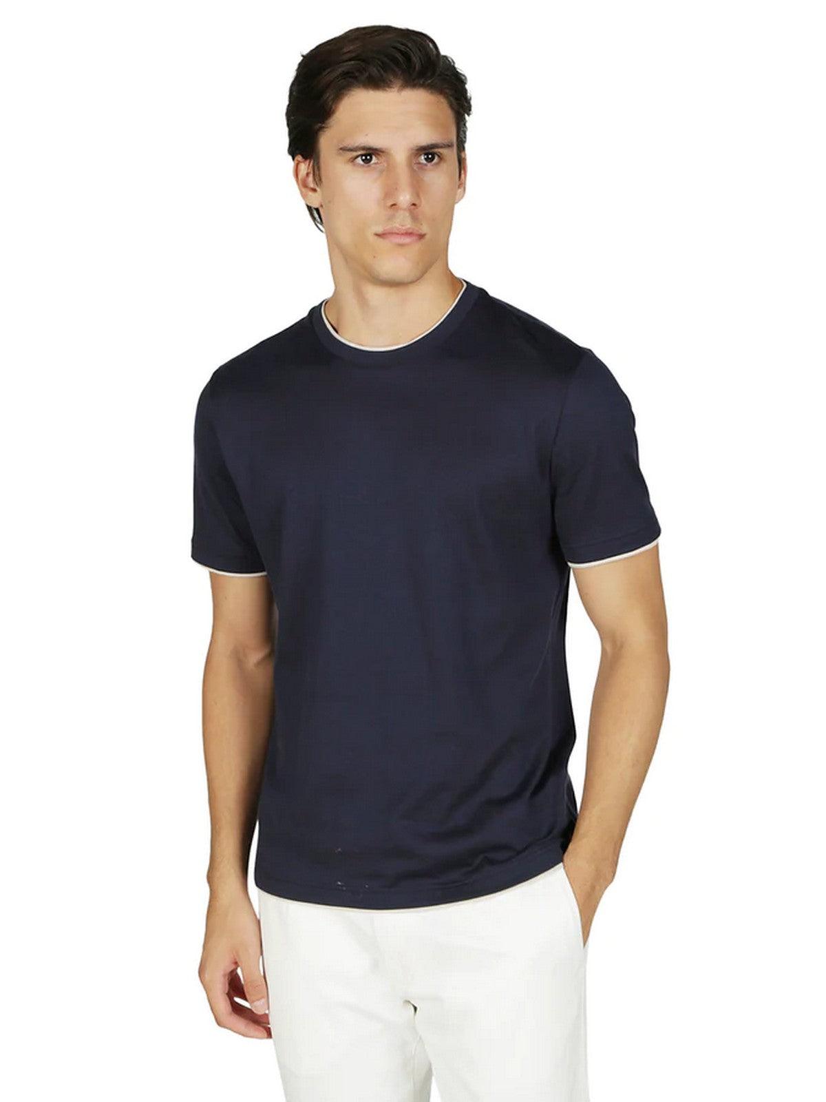 ELEVENTY T-Shirt e Polo Uomo I75TSHI02 TES0I201 11-02 Blu - Stilato