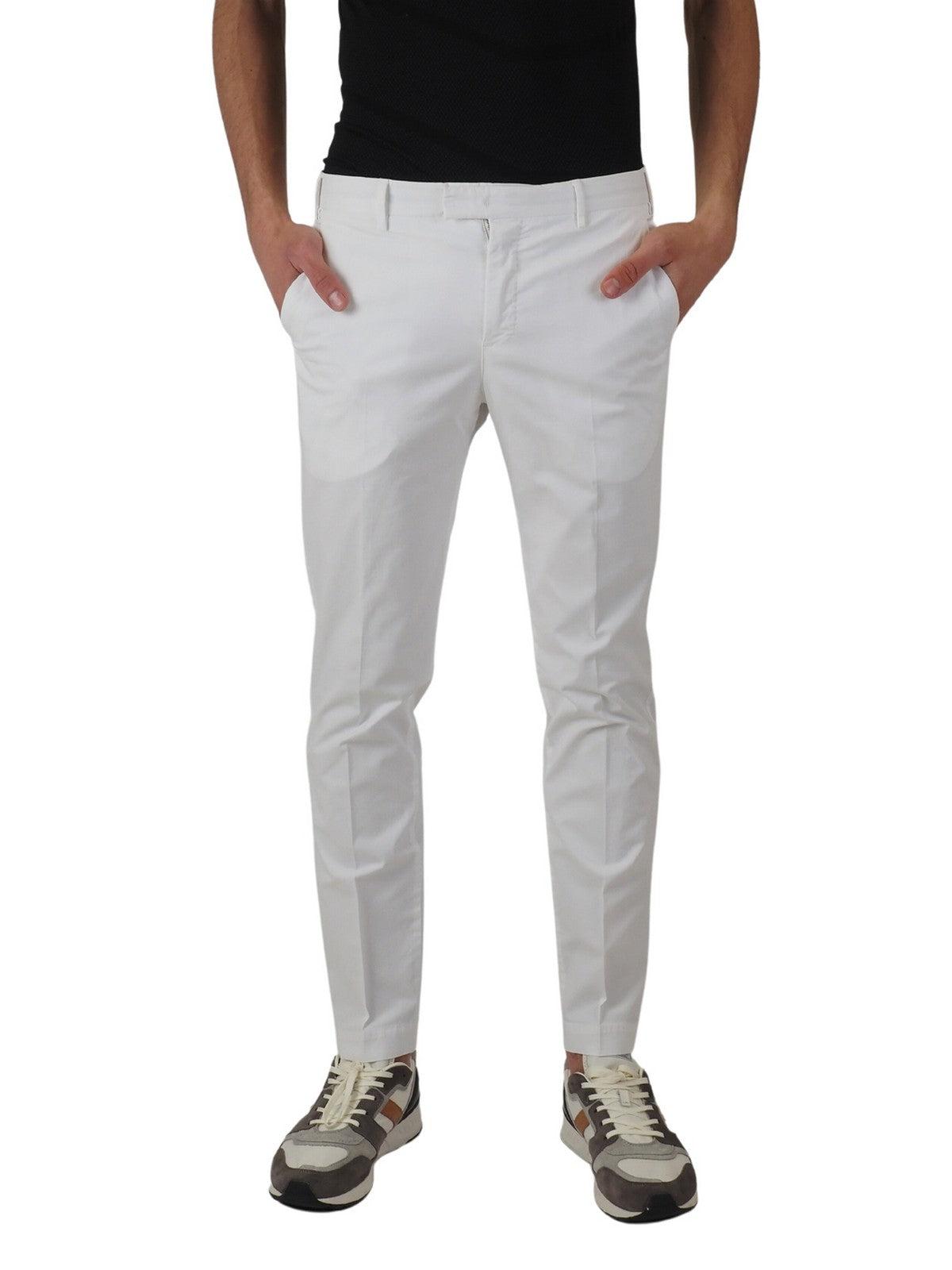 PT TORINO Pantalone Uomo Master COATMAZ00CL1 NU35 Y010 Bianco - Stilato