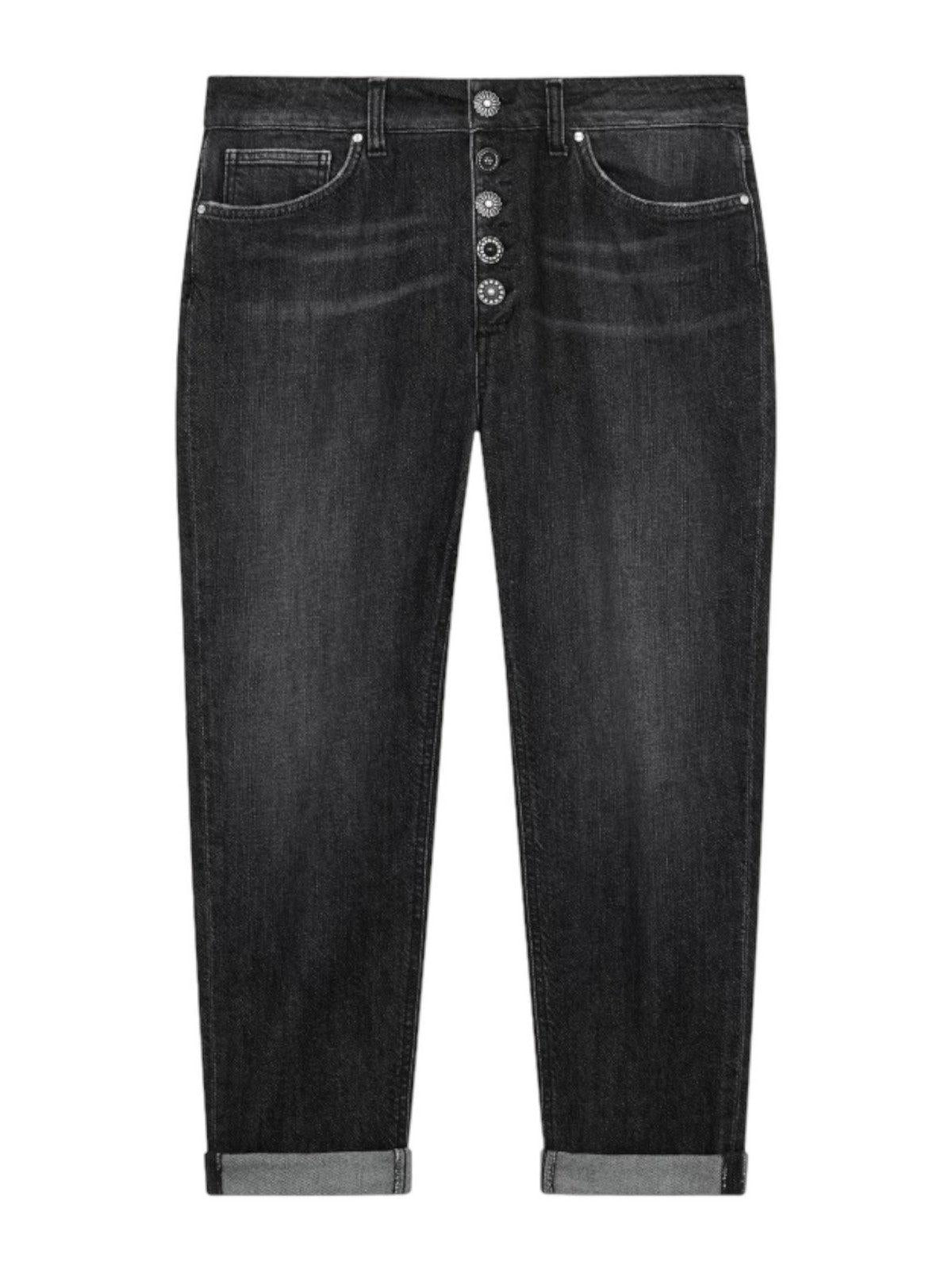 DONDUP Jeans Donna Koons gioiello DP268B DF0276D HA7 999 Nero - Stilato