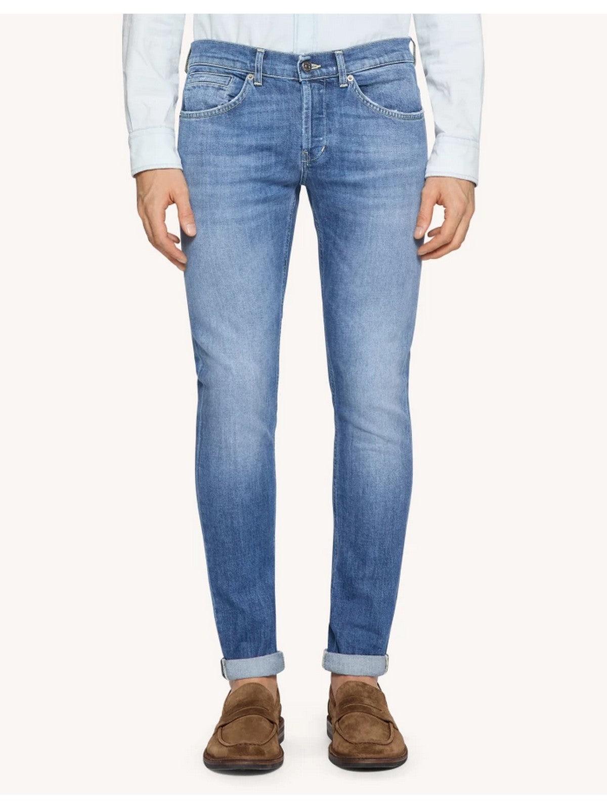 DONDUP Jeans Uomo George UP232 DSE297U GW1 800 Blu - Stilato