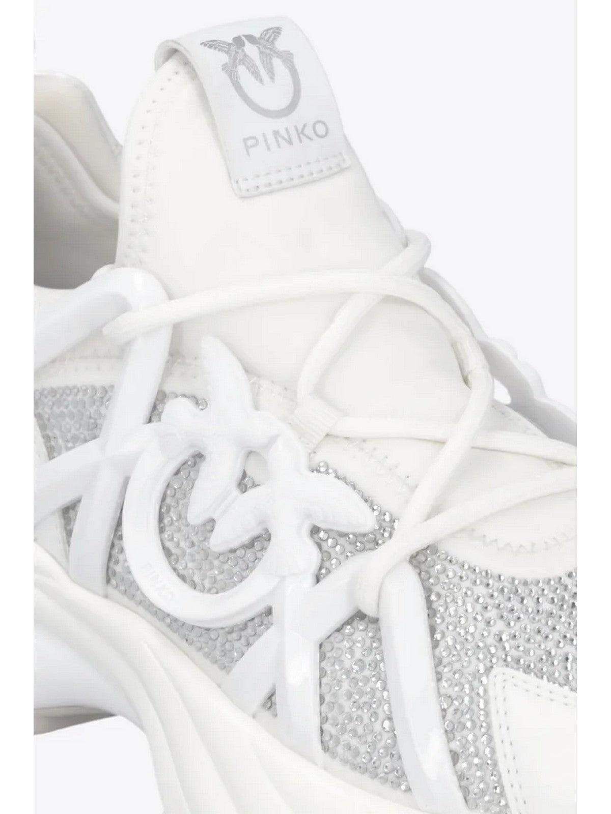 PINKO Sneaker Donna Ariel SS0023T014 ZF8 Bianco - Stilato