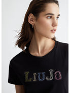 LIU JO SPORT T-Shirt e Polo Donna TA4204JS923 22222 Nero - Stilato