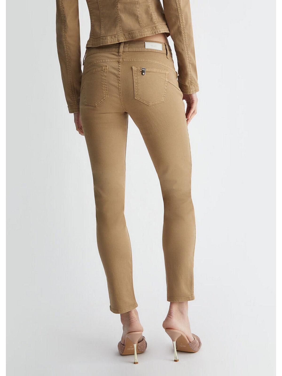 LIU JO WHITE Pantalone Donna MA4277T3489 71022 Beige - Stilato