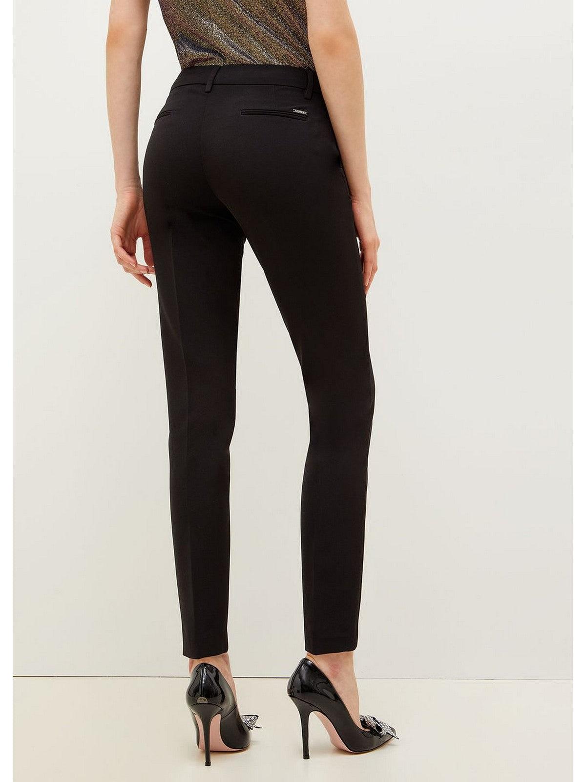 LIU JO WHITE Pantalone Donna WXX043T7896 22222 Nero - Stilato