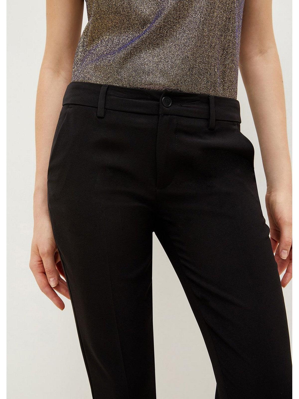 LIU JO WHITE Pantalone Donna WXX043T7896 22222 Nero - Stilato
