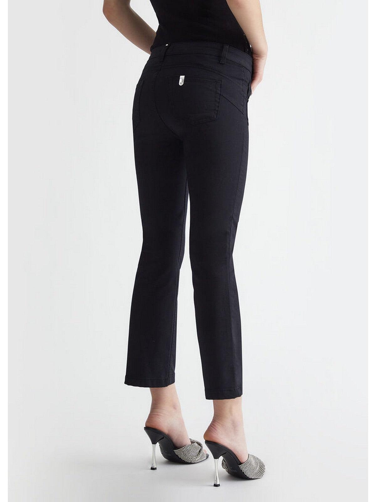 LIU JO WHITE Pantalone Donna MA4291T7144 22222 Nero - Stilato
