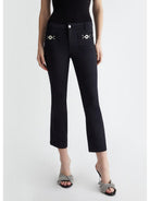 LIU JO WHITE Pantalone Donna MA4291T7144 22222 Nero - Stilato