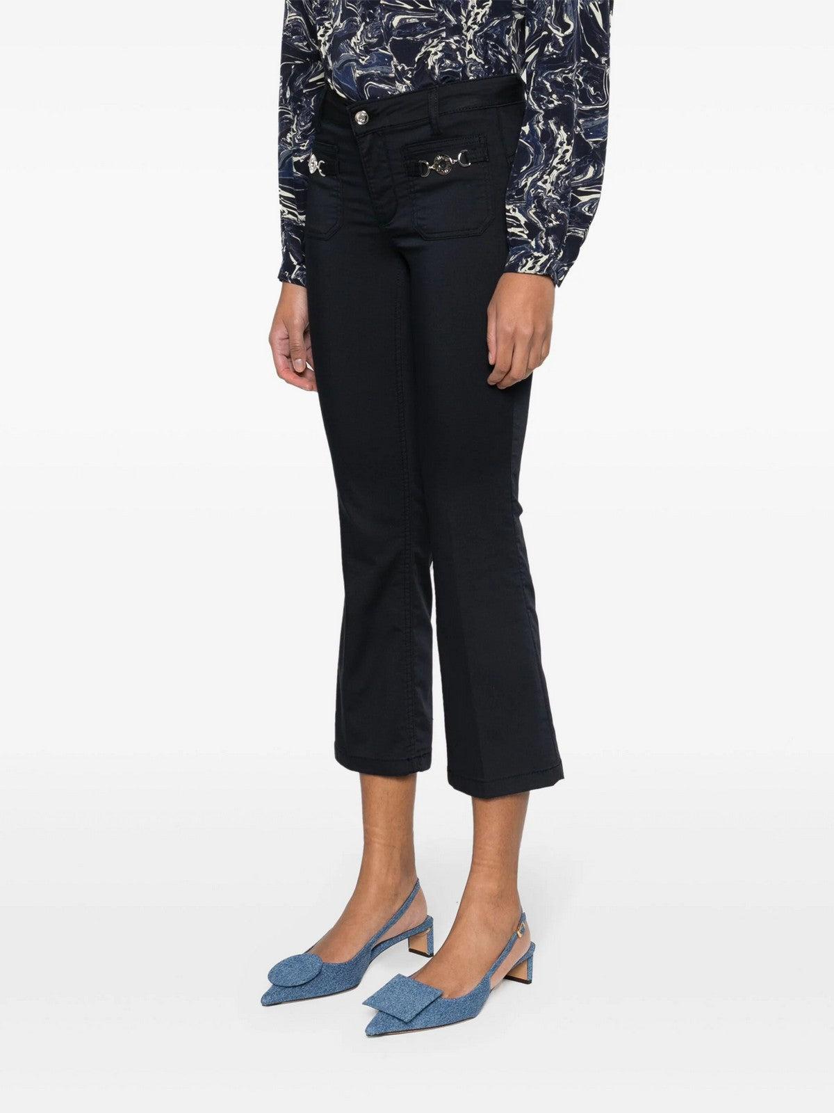LIU JO WHITE Pantalone Donna MA4291T7144 93921 Blu - Stilato