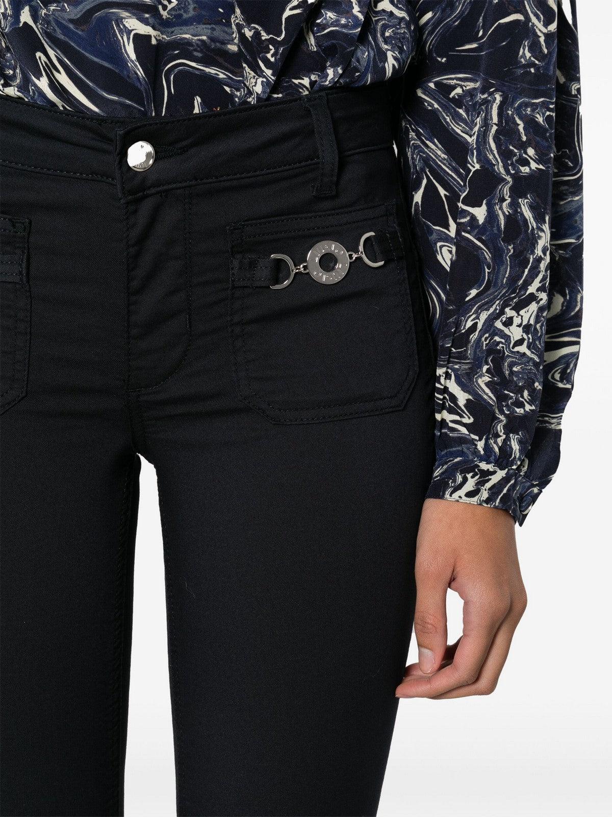 LIU JO WHITE Pantalone Donna MA4291T7144 93921 Blu - Stilato