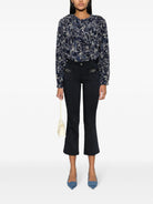 LIU JO WHITE Pantalone Donna MA4291T7144 93921 Blu - Stilato