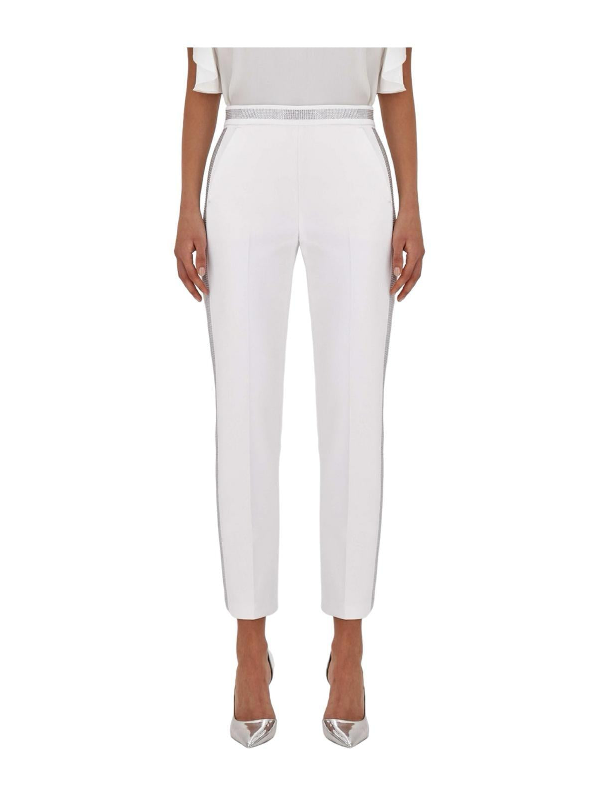 BLUGIRL Pantalone Donna RA4109T3191 14300 Bianco - Stilato