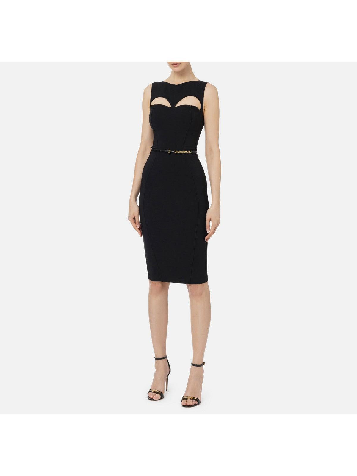 ELISABETTA FRANCHI Abito Donna AB60742E2 110 Nero - Stilato