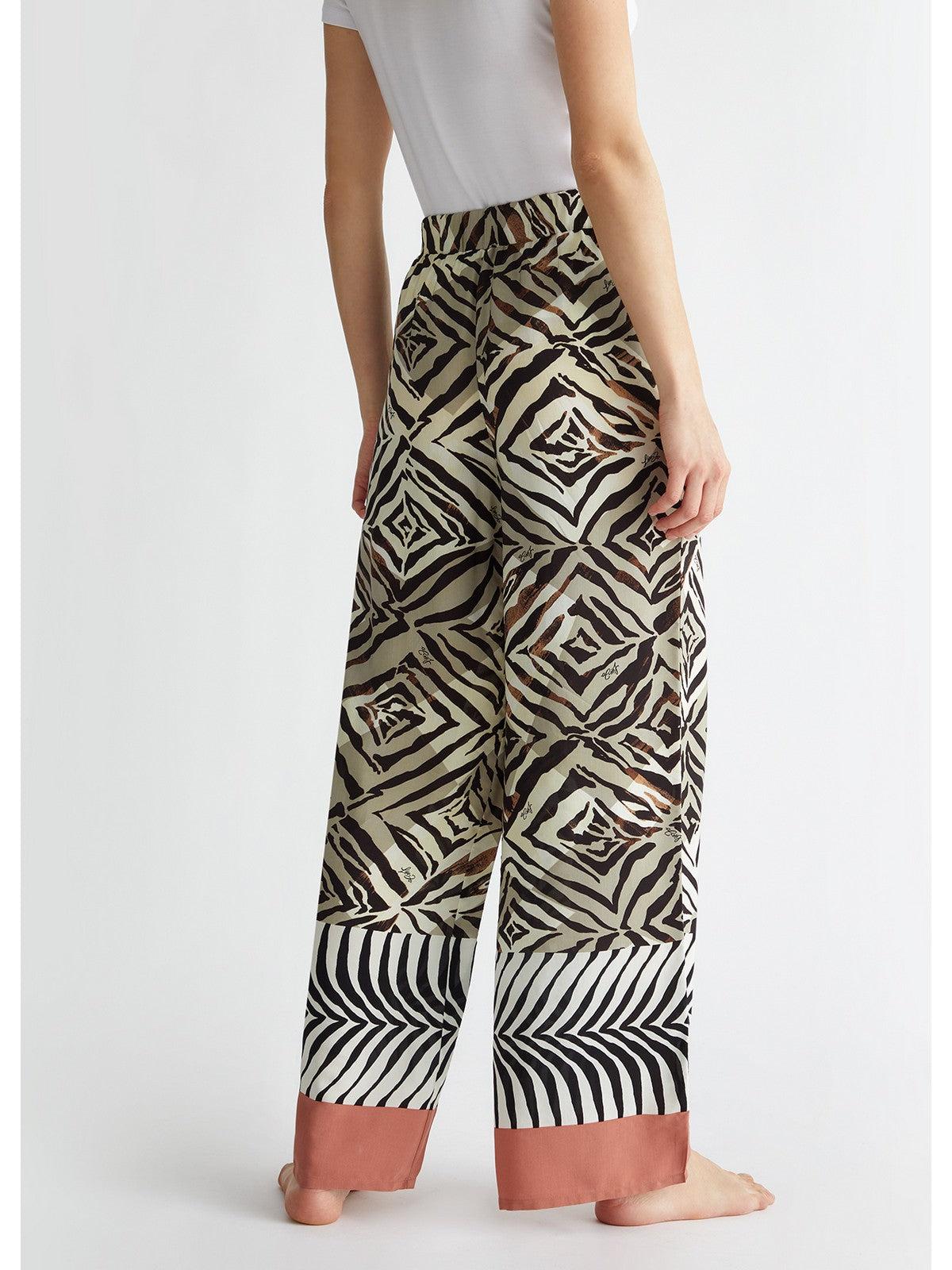 LIU JO BEACHWEAR Pantalone Donna VA4063TS056 N9076 Marrone - Stilato