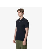 K-WAY T-Shirt e Polo Uomo Amedee K5127BW K89 Blu - Stilato