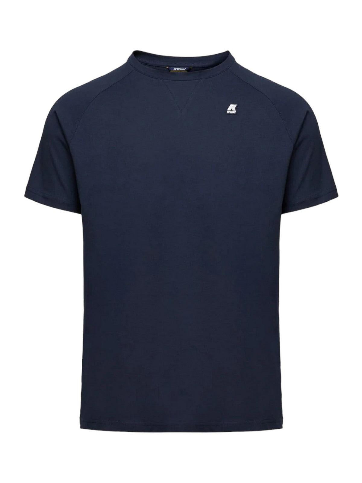 K-WAY T-Shirt e Polo Uomo Edwing K0074Q0 K89 Blu - Stilato