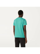 K-WAY T-Shirt e Polo Uomo Le vrai edouard K007JE0 WEV Verde - Stilato