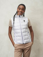 BLAUER Gilet Donna 24SBLDX03052 005050 100 Bianco - Stilato