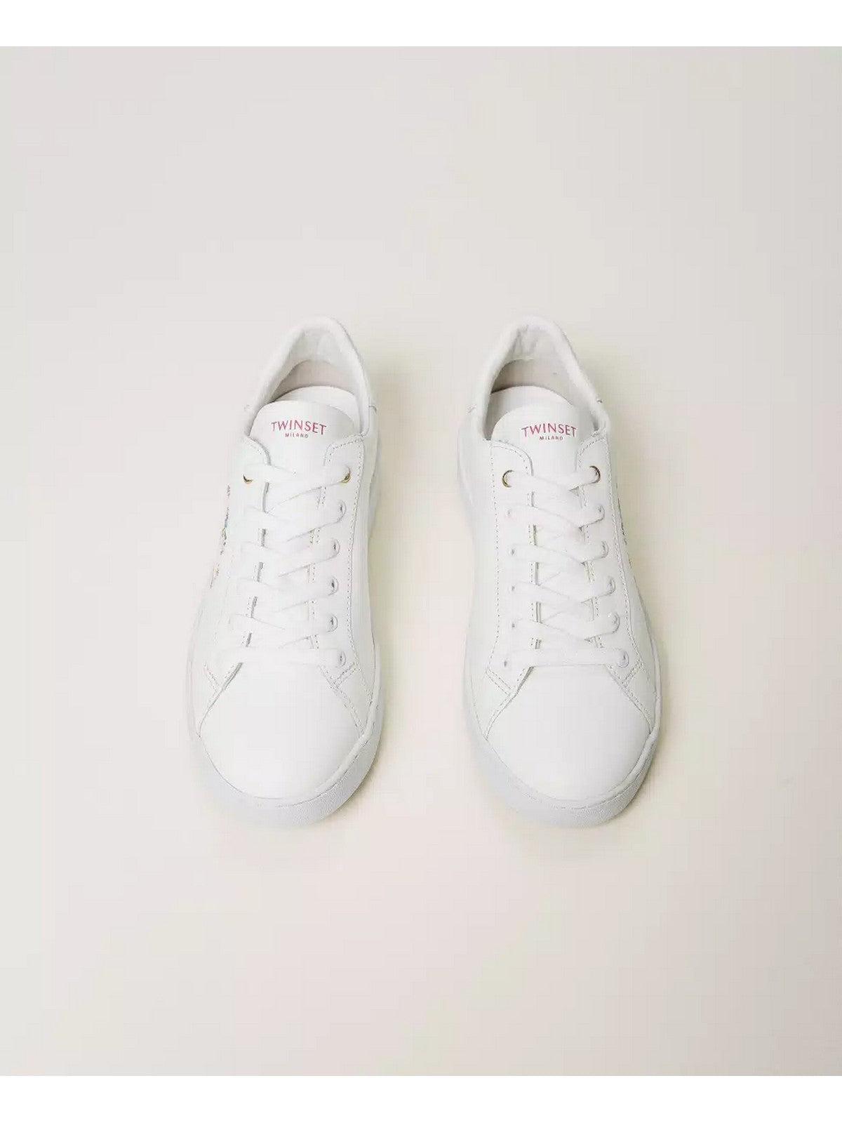 TWINSET Sneaker Donna 241TCP046 00001 Bianco - Stilato