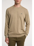 LACOSTE Maglia Uomo AH0128 CB8 Beige - Stilato