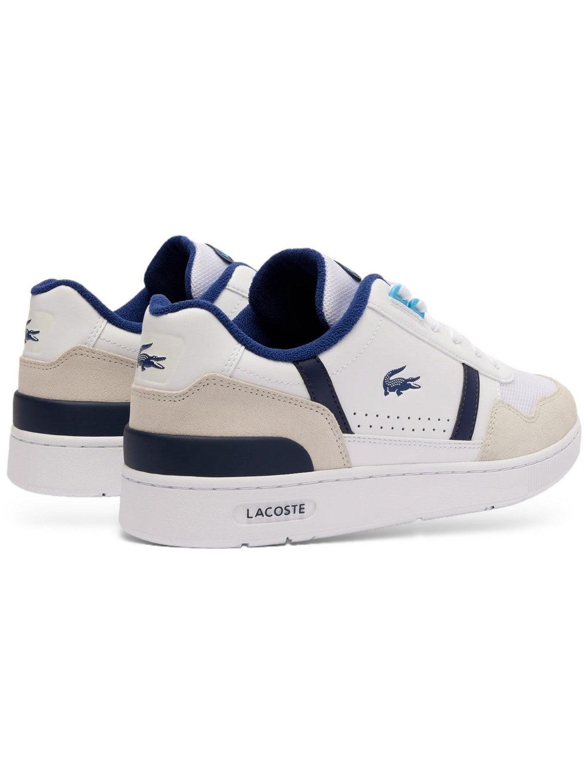 LACOSTE Sneaker Uomo T-CLIP 124 5 SMA 747SMA0071 080 Bianco - Stilato