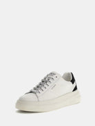 GUESS Sneaker Uomo ELBA FMPVIB SUE12 WHIBK Bianco - Stilato