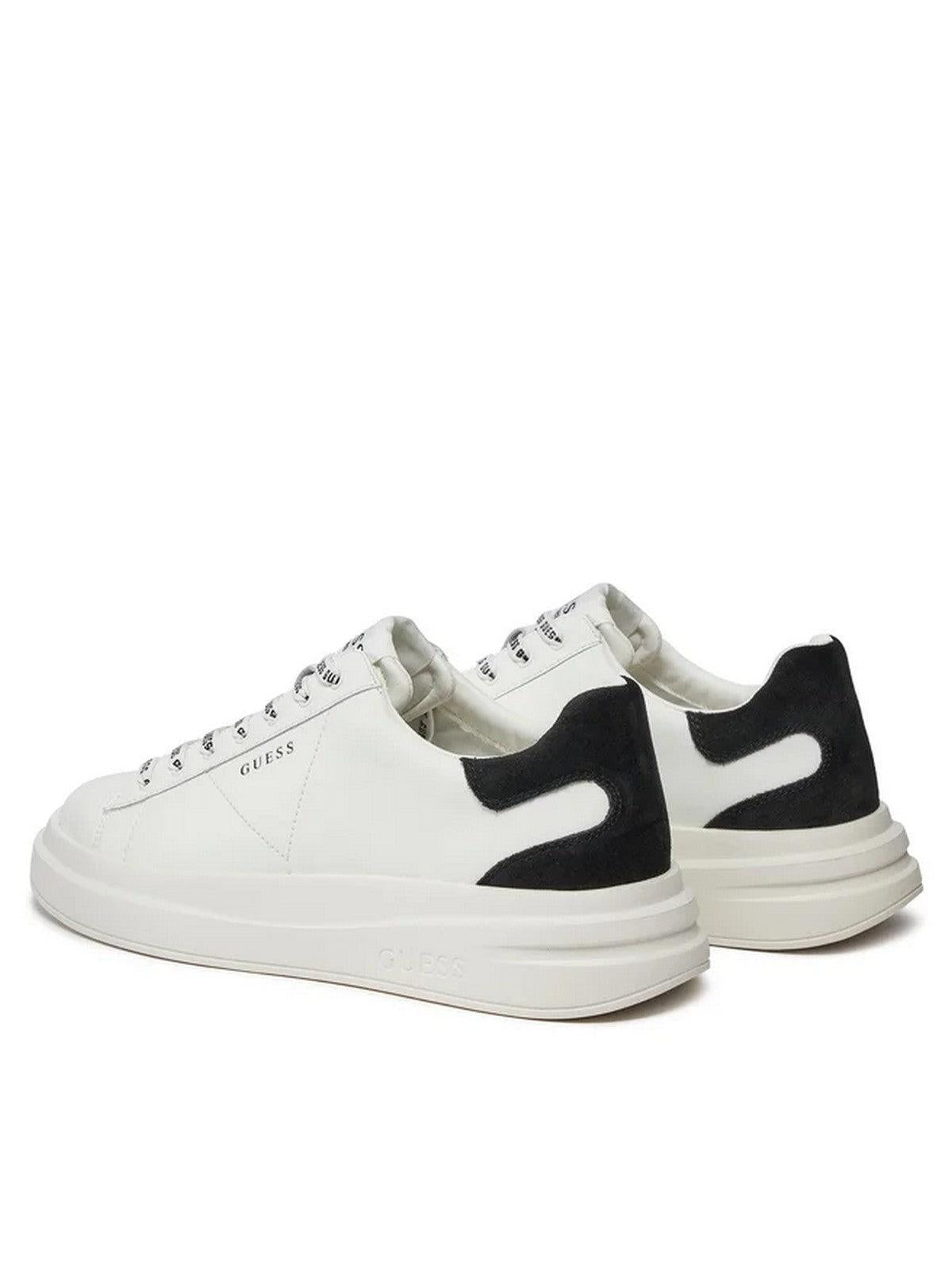 GUESS Sneaker Donna Elbina FLPVIB SUE12 WHIBK Bianco - Stilato