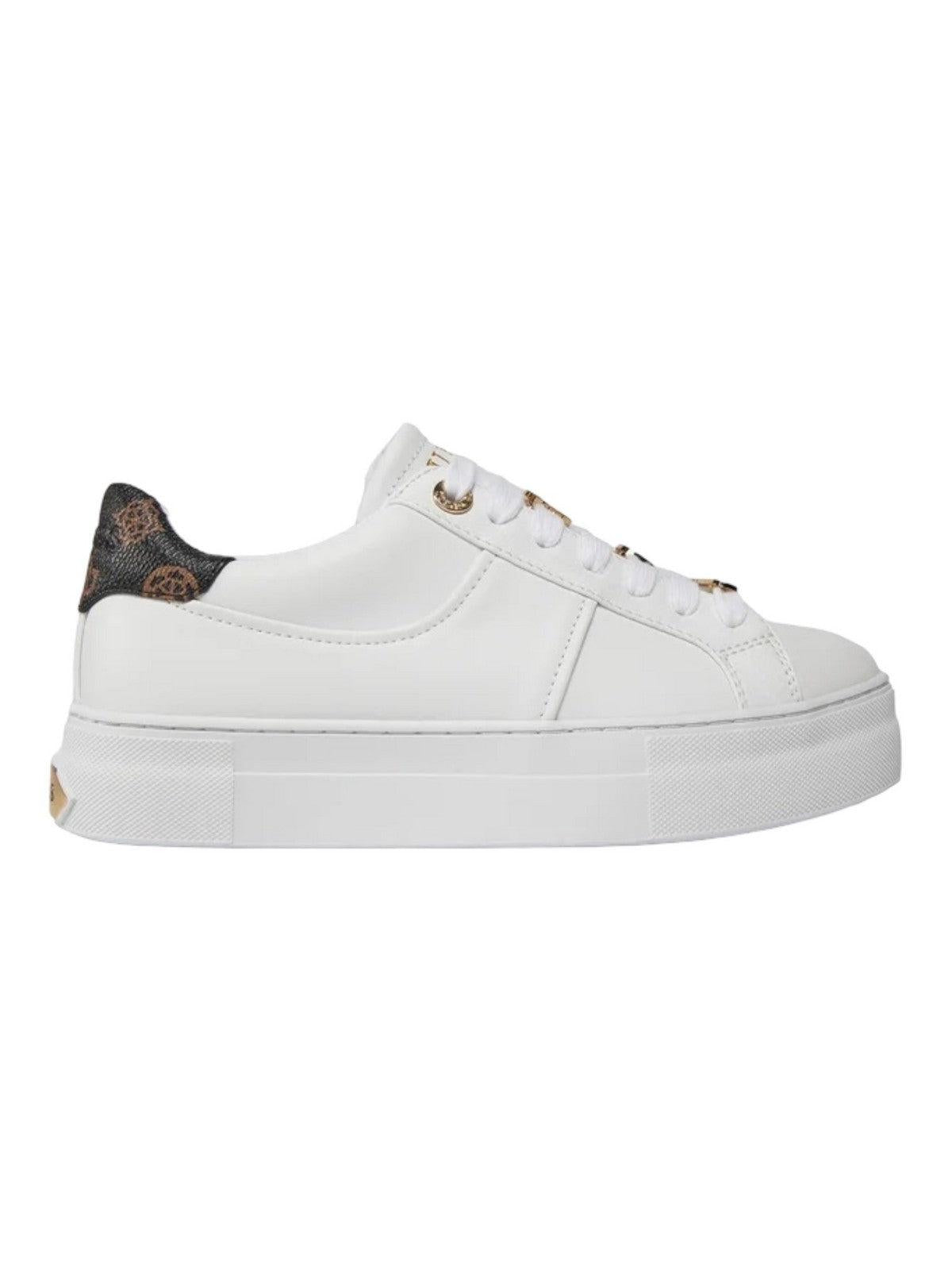 GUESS Sneaker Donna Giella FLJGIE ELE12 WHITE Bianco - Stilato