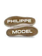 PHILIPPE MODEL Sneaker Uomo Prsx Low Man PRLU WX30 Beige - Stilato