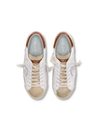PHILIPPE MODEL Sneaker Uomo Prsx Low Man PRLU WX30 Beige - Stilato