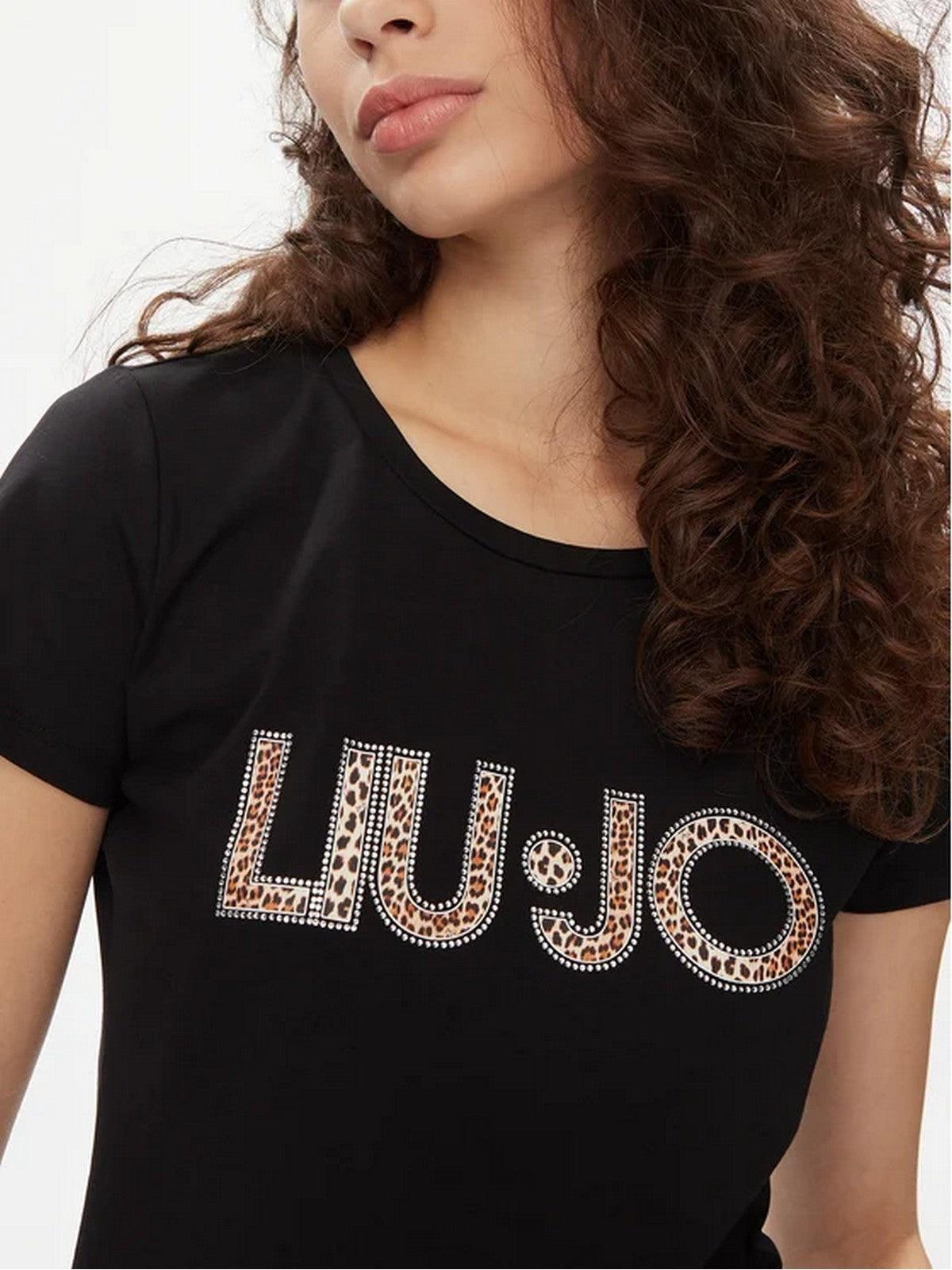 LIU JO BEACHWEAR T-Shirt e Polo Donna VA4105JS003 09T52 Nero - Stilato