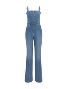 GUESS Tuta Donna Mariposa Jumpsuit W4GD0O D5B42 EAMD Blu - Stilato