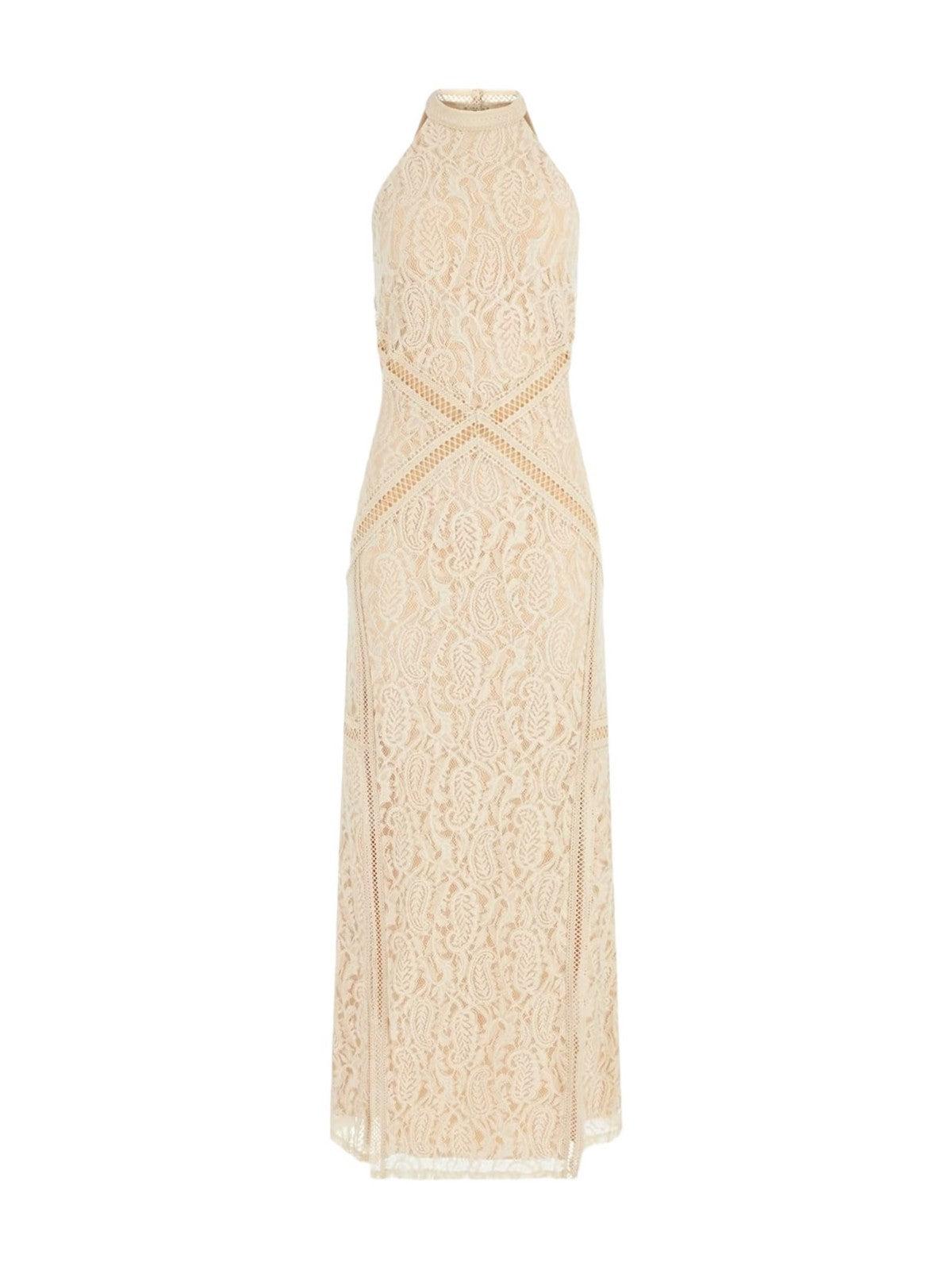 GUESS Abito Donna New Liza Dress W4GK20 KC760 G1M5 Beige - Stilato